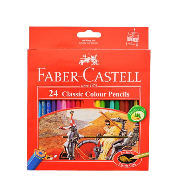 مداد رنگی 36 رنگ فابرکاستل مدل کلاسیک